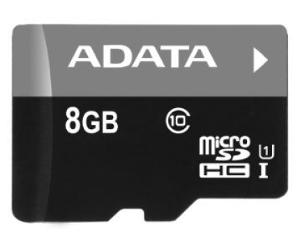 Karta pamięci ADATA 8GB microSD Class 10 UHS-I + adapter SD